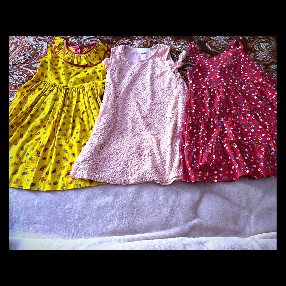 Girls casual dress and tops